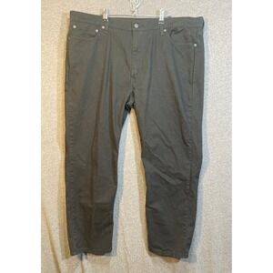 Levi Strauss 541 Athletic Fit Jeans Mens Dark Gray W42 L30 Straight Leg